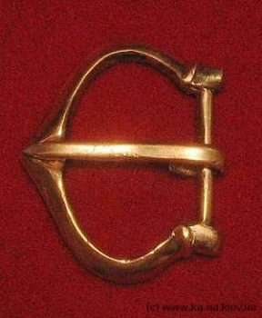 пряжка средневековая