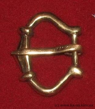 пряжка средневековая