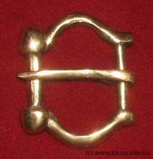 пряжка средневековая