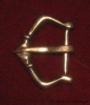 пряжка средневековая