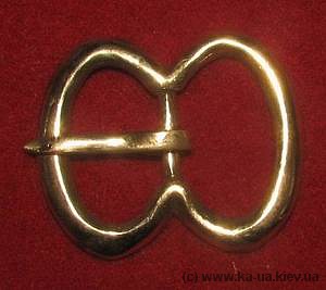 пряжка средневековая