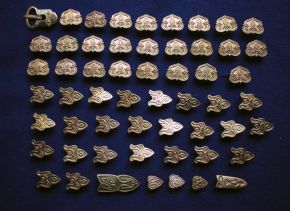 Ременной набор из Гнездово курган Ц-160