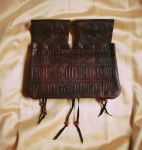 LL13 Сумка средневековая с тиснением