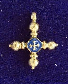 подвеска ранняя, русь, крест