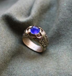 кольцо с камнем ER10