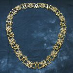 Королевская цепь  герцогине Мишель Бургундской Валуа