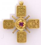 Крест подвеска EA52