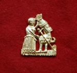 m62 Бэдж "Дама и кавалер"