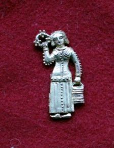 m71 Бэдж "Танцующая девушка"